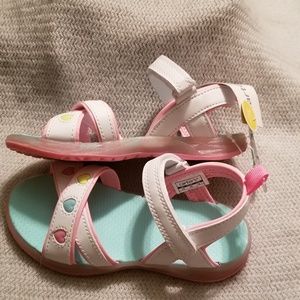 Carter's Stacy Sandals Light Up NWT sz 12